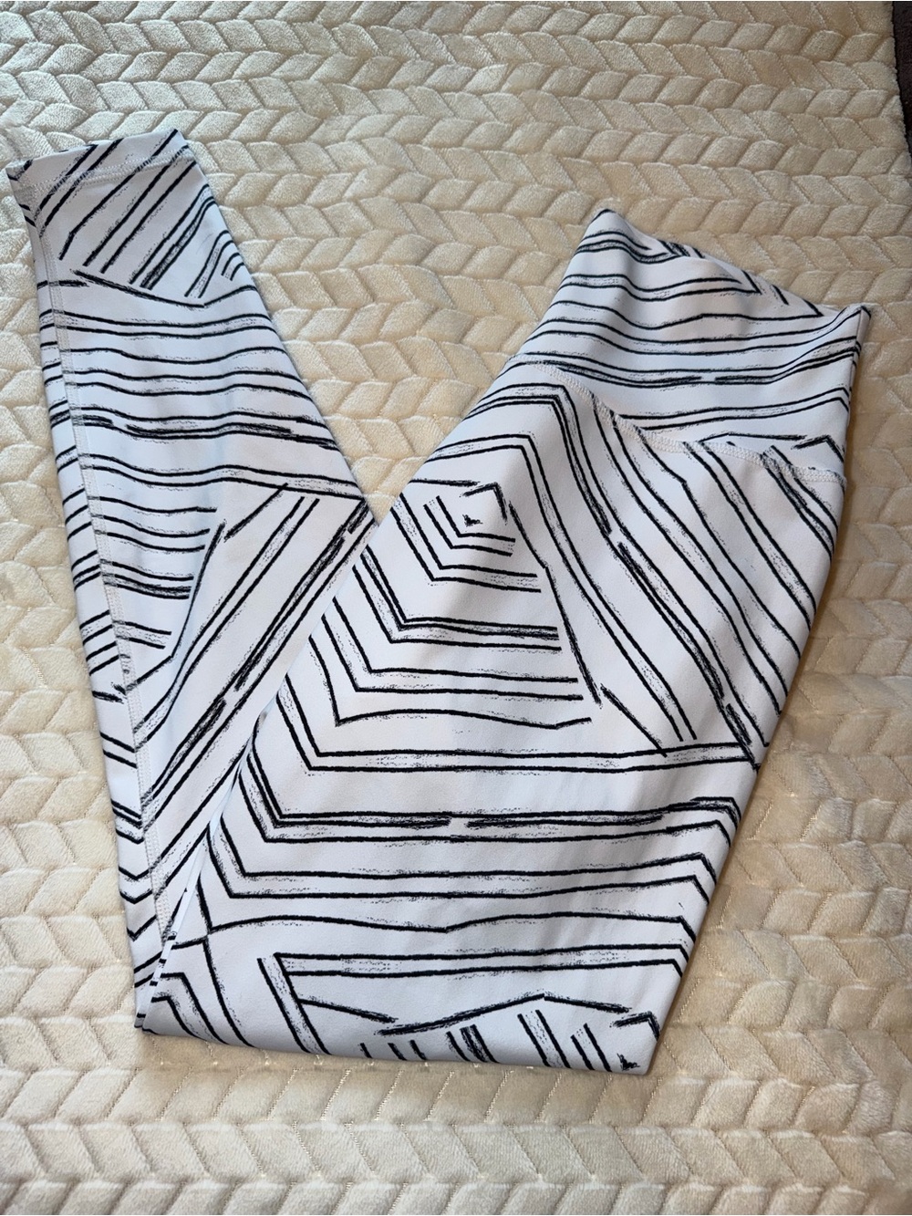 Buffbunny Slay Leggings 26 Inseam Size Medium Zebra Print